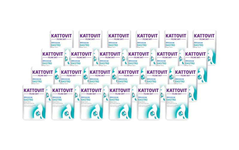 Kattovit Nassfutter Gastro Ente et Reis, 24 x 85 g