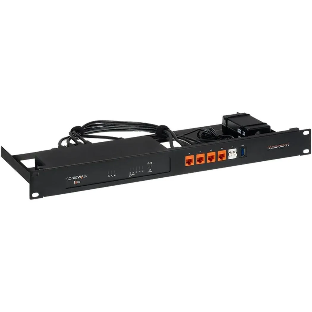 Rackmount IT Rack Mount Kit for SonicWall TZ80