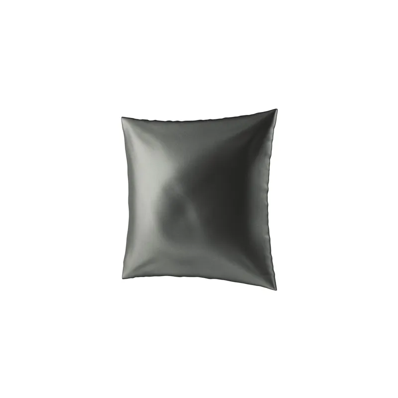 Ailoria Beauty Sleep Kopfkissenbezug Seide 65 x 65 cm Anthrazit