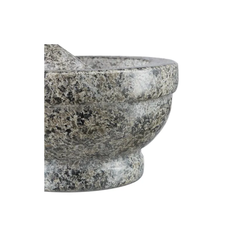 relaxdays Moulin à épices 17 cm, Granit