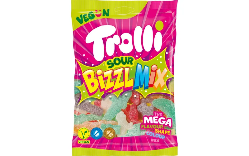 Trolli Gummibonbons Bizzl Mix 200 g