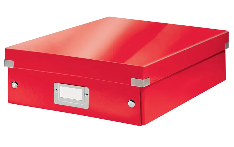 Leitz Archivschachtel WOW A7, metallic red