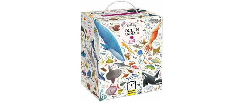 Banana Panda Puzzle Puzzlove Ocean animals Pappe 200 Teile