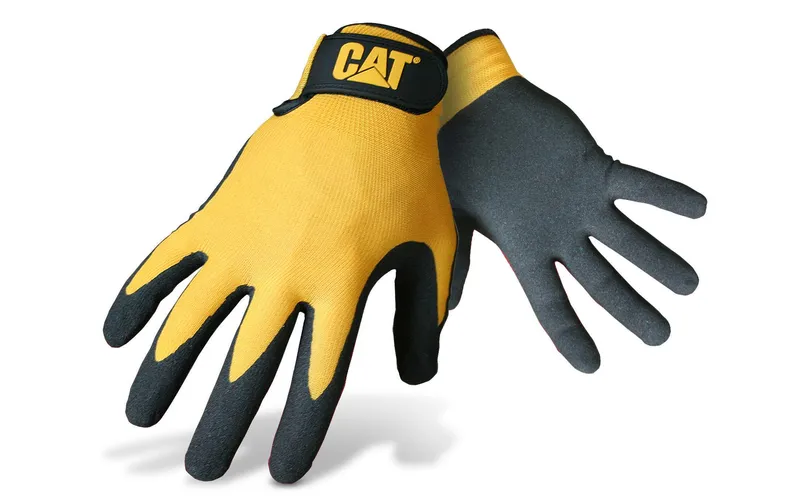 CAT Arbeitshandschuh Nitril, XL, Gelb/gris, 1 pièces