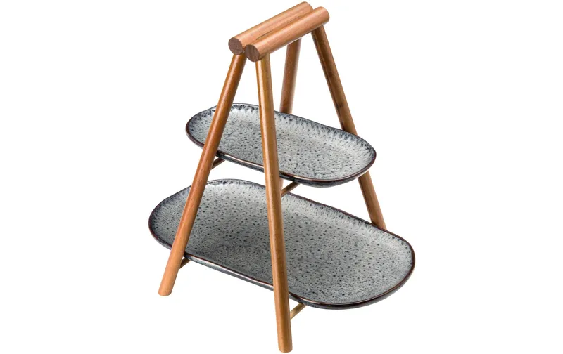 LEONARDO Etagere Matera grigio