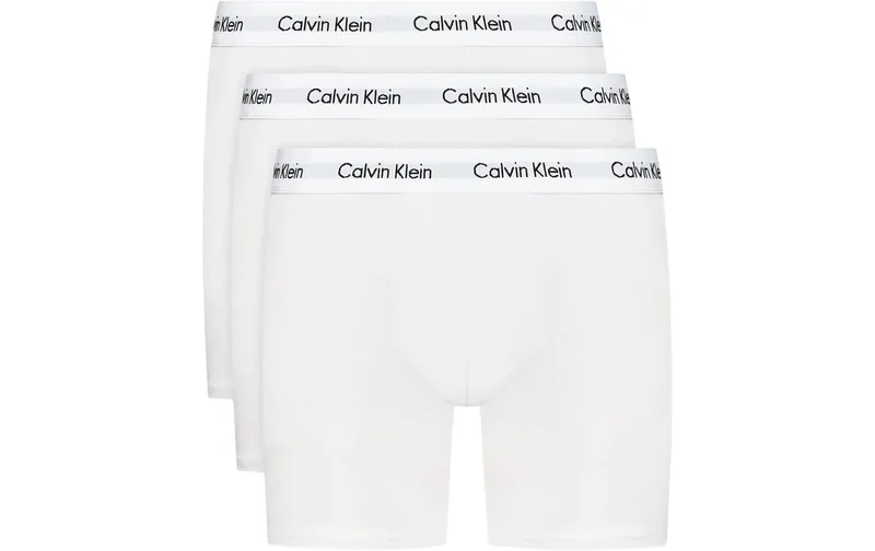 Calvin Klein Wäsche Boxer Brief 3Pk Weiss, S