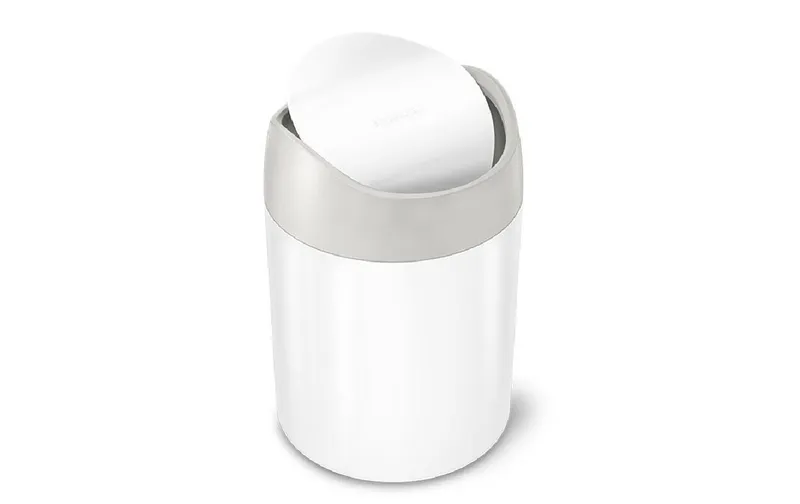 Simplehuman Abfalleimer 1.5 l, blanc