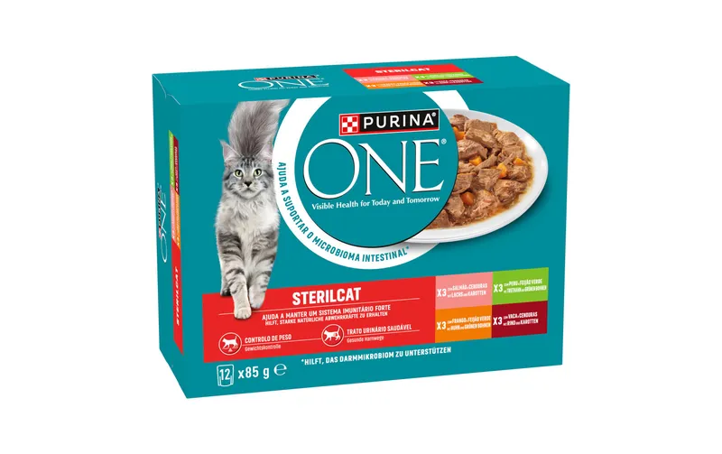 Purina ONE Nassfutter Sterilcat Mix in Sauce 12 x 85 g