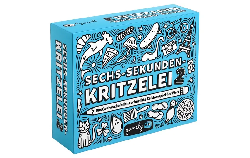 gamely Familienspiel Sechs-Sekunden-Kritzelei 2