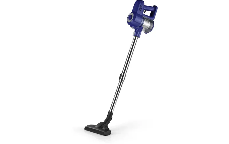 CLEANmaxx Akku-Hand- and Stielsauger Zyklon, blue/silver