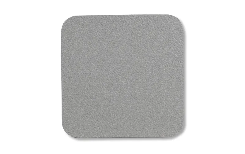 Kela Glasuntersetzer Kimara 10 x 10 cm, 4 pieces, grey