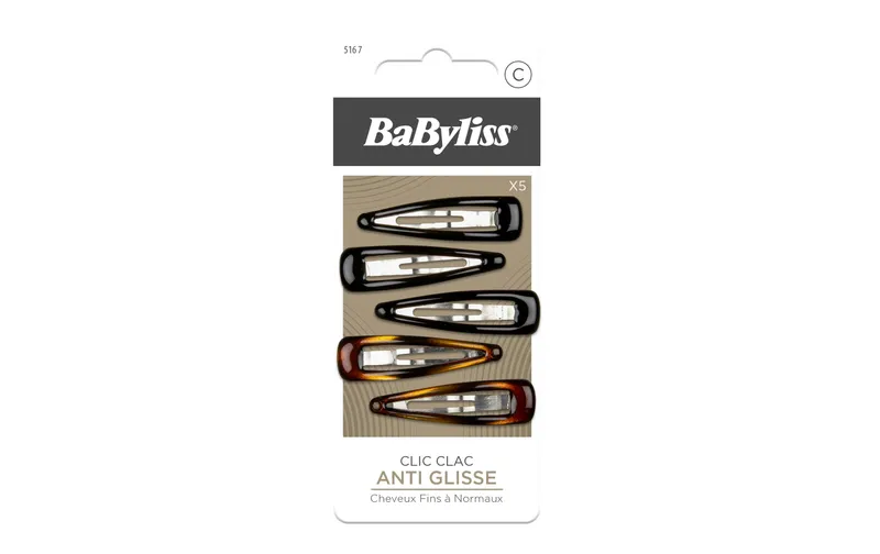 Babyliss Haarclips Anti-Rutsch