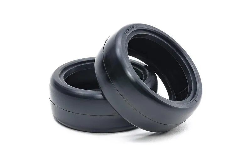 Tamiya Reifen Slick, Hart, 24 mm, 2 Stück