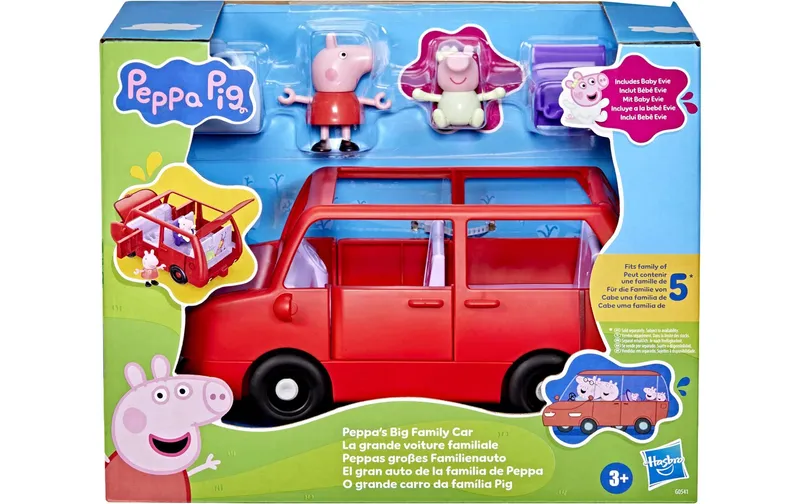 Hasbro Spielfigurenset Peppas grosses Familienauto with Figuren