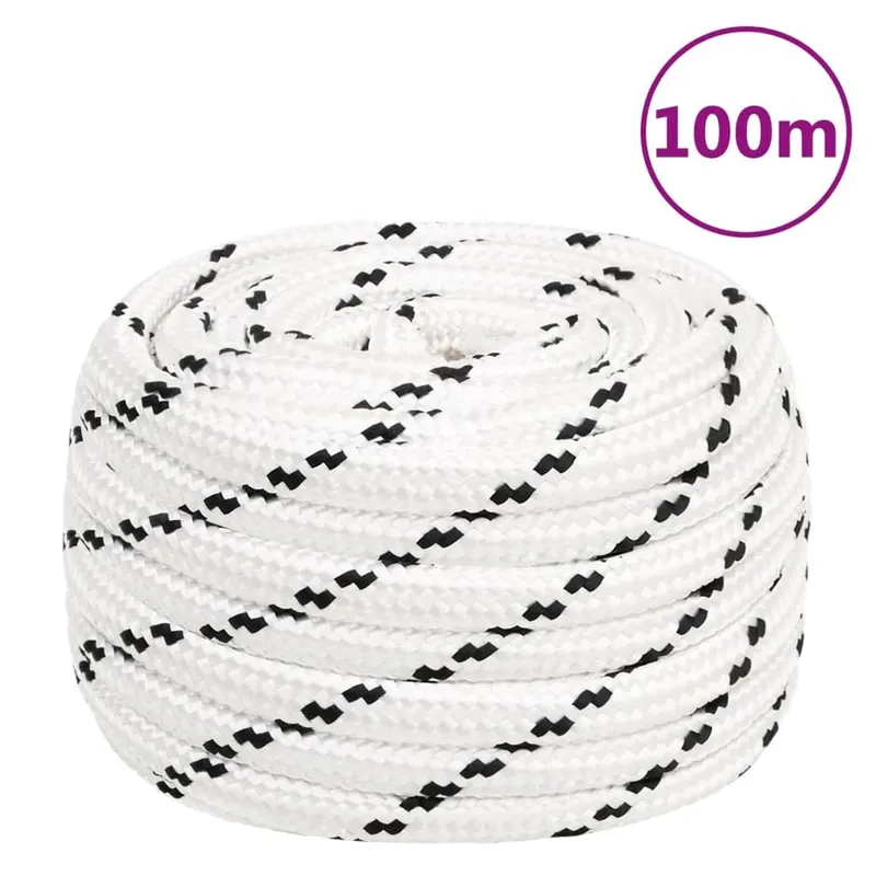 Arbeitsseil bianco 18 mm 100 m Polyester