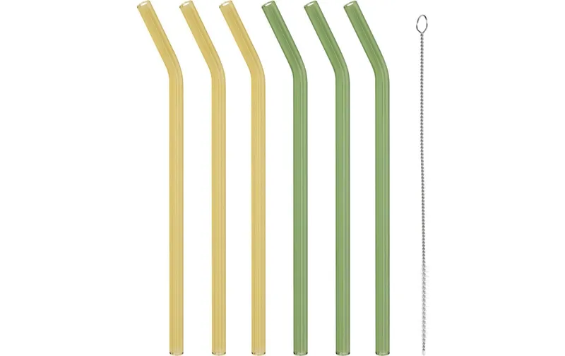 FURBER Strohhalm verre, 6 pièces