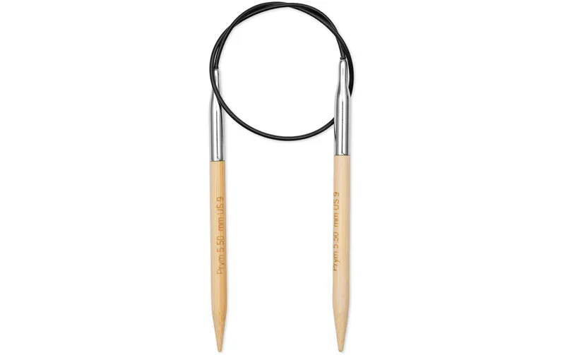 Prym 1530 Rundstricknadel BAMBUS 5.50 mm, 40 cm