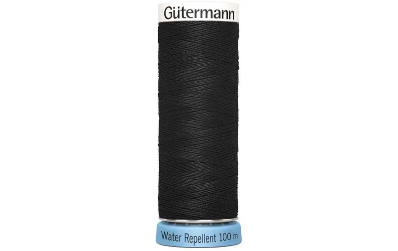 Gütermann Näh- et Stickgarn Water Repellent 1 pièces, noir