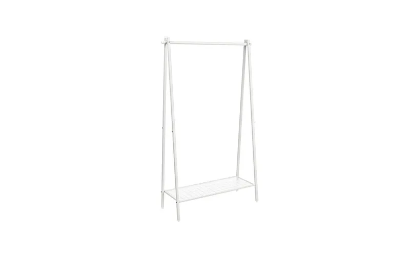 Songmics Garderobenständer mit Ablage 92.5 x 33.5 x 153 cm, bianco