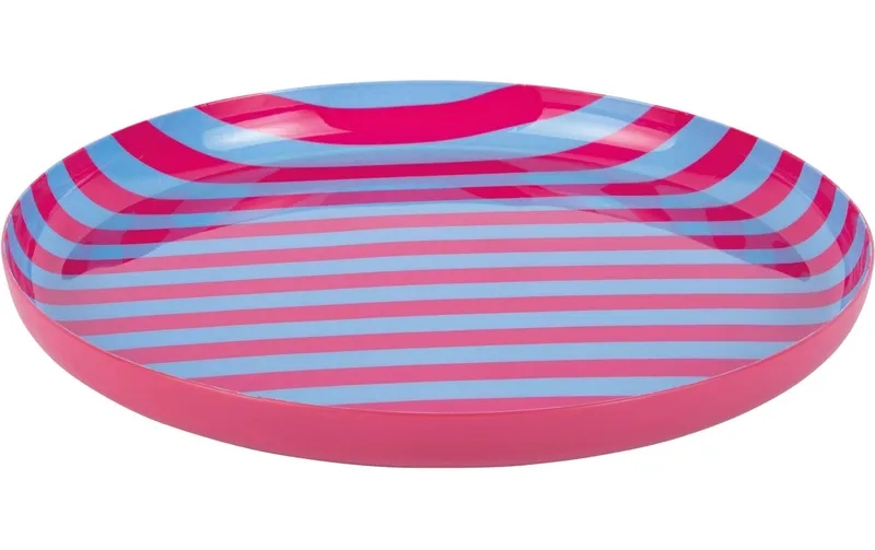 present time Speiseteller Animado Medium, Bright pink / Soft blue