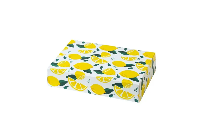 Decora Dessert-Box Amalfi-Zitronen 23 x 16 x 5 cm, Karton