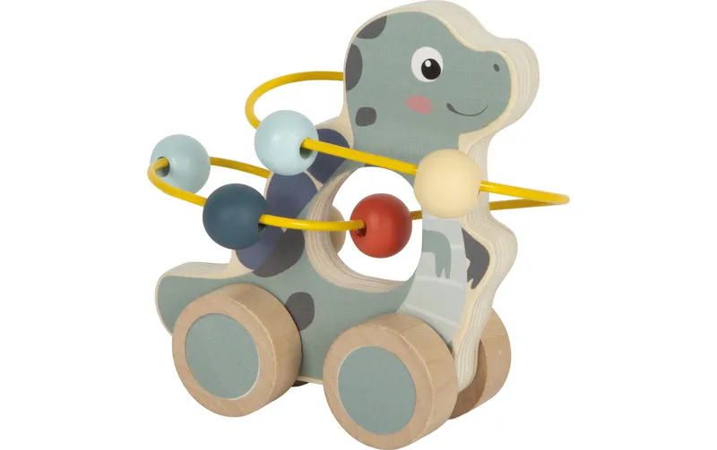 small foot Schiebetier mit Motorikschleife Dino