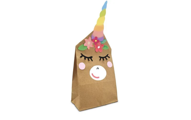 Braun + Company Geschenktüte Einhorn 12 x 21 x 6 cm, 2er Set