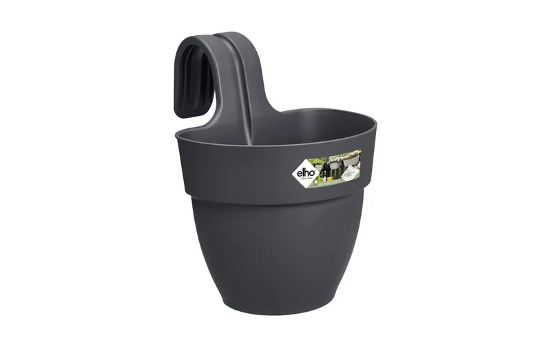 Elho Pflanzentopf Vibia Campana Easy Aufhänger Klein nero