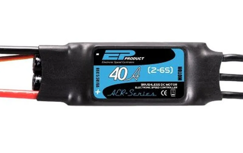 EP Brushless Regler Aer40-Aer-Series 40A, 2-6S, S-BEC