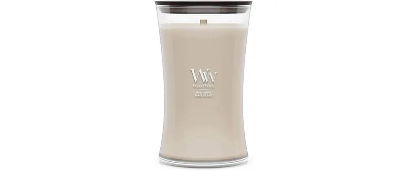 Woodwick Duftkerze Wood Smoke Large Jar