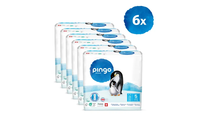 Pingo Ökowindeln Grösse 5, Junior
