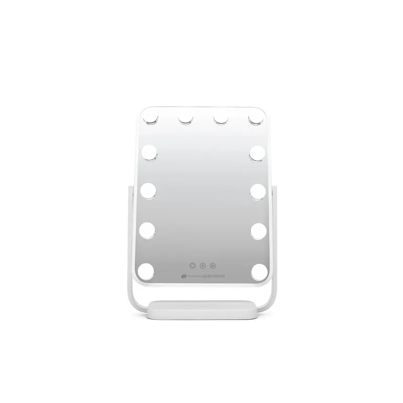 Specchio da trucco Rio Hollywood Glamour Bianco