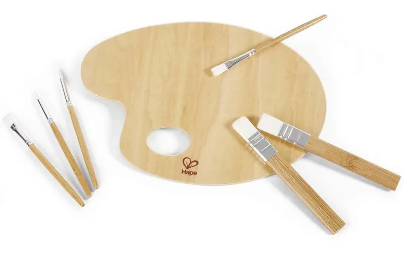 Hape Malpaletten- and Pinsel-Set
