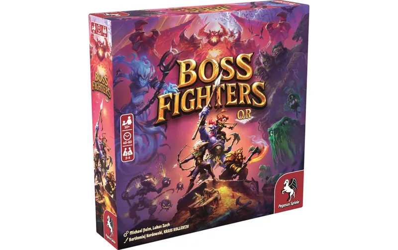 Pegasus Spiele Familienspiel Boss Fighters QR -EN