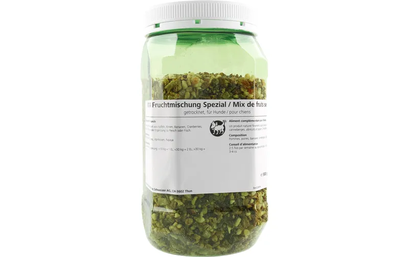 Vitana Hunde-Nahrungsergänzung Fruchtmischung Spezial, 500 g