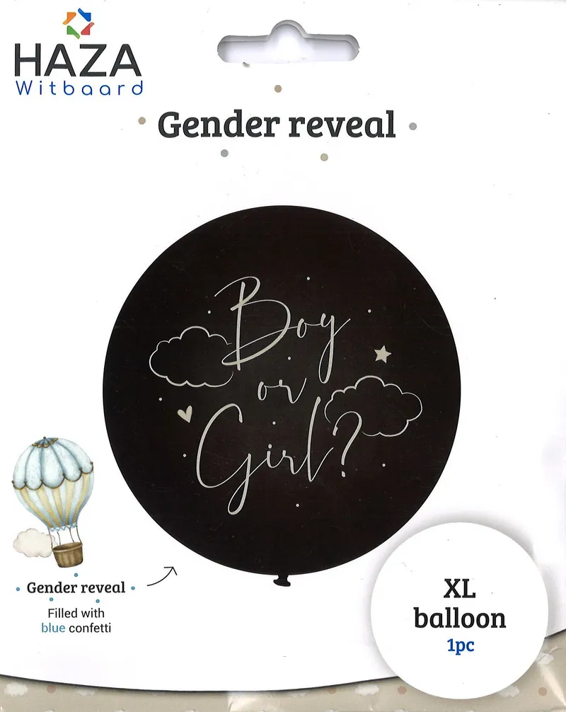 Boy or Girl Gender Ballon 61cm