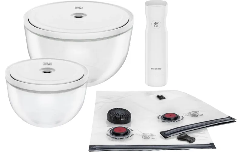 Zwilling Vakuumier-Behälter 9tlg. Fresh/Save Starter Set, Glas