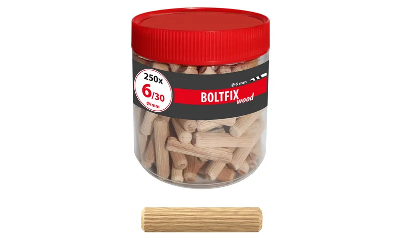 Tox-Dübel Dübel Boltfix 6/30 mm, 250 Stück