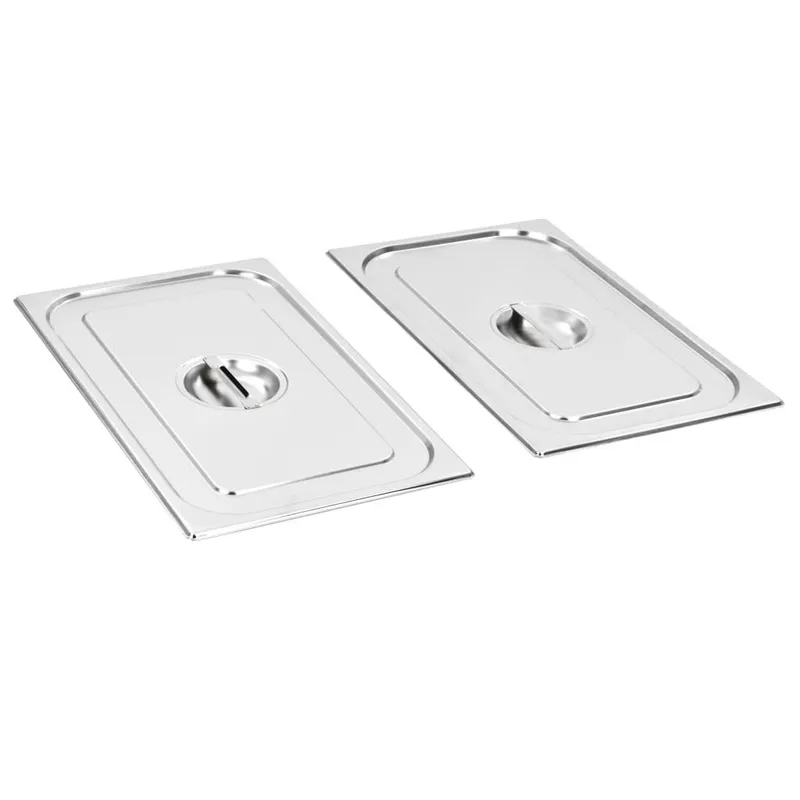 Deckel per GN 1/1 Behälter 2 pz. acciaio inox