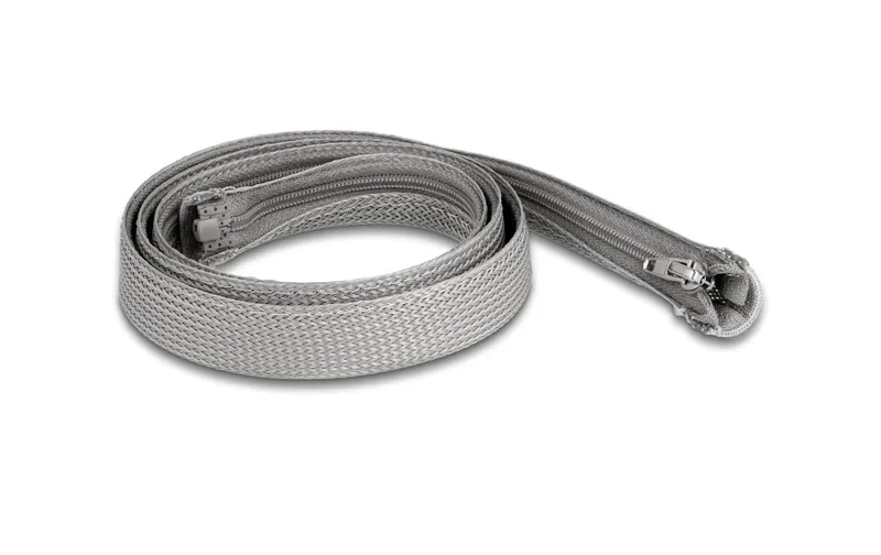 Delock Kabelschlauch 1 m x 20 mm Grau