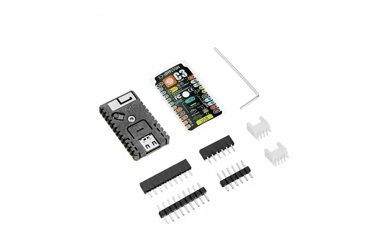 M5Stack Entwicklerboard M5Stamp C3 Mate with Pin Headers