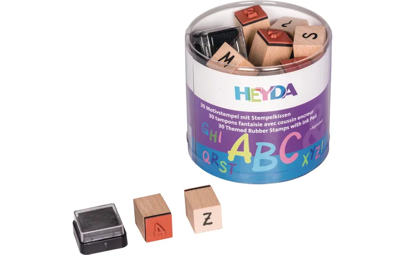 Heyda Stempelset Buchstaben