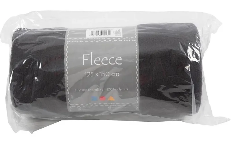 Creativ Company Fleece 150 cm x 125 cm, grigio