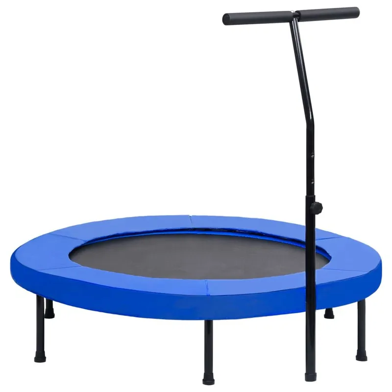 Fitness Trampolin with Griff and Sicherheitspolster 122 cm