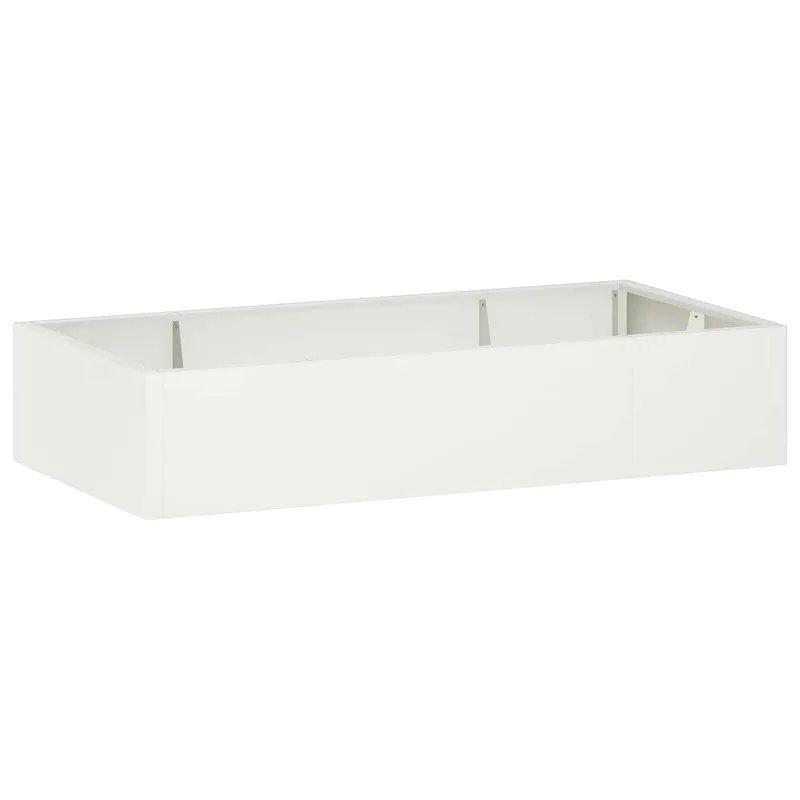 Mur de soutènement 6 pc 200 x 100 x 30 cm Acier Blanc
