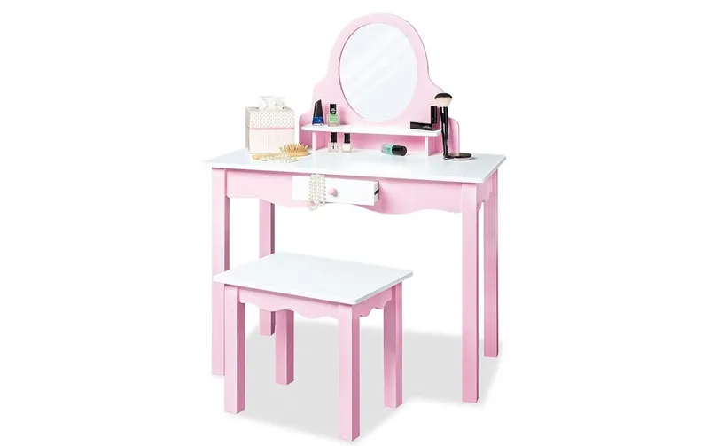 Pinolino kit maquillage enfantsschminktisch Jasmin avec Hocker