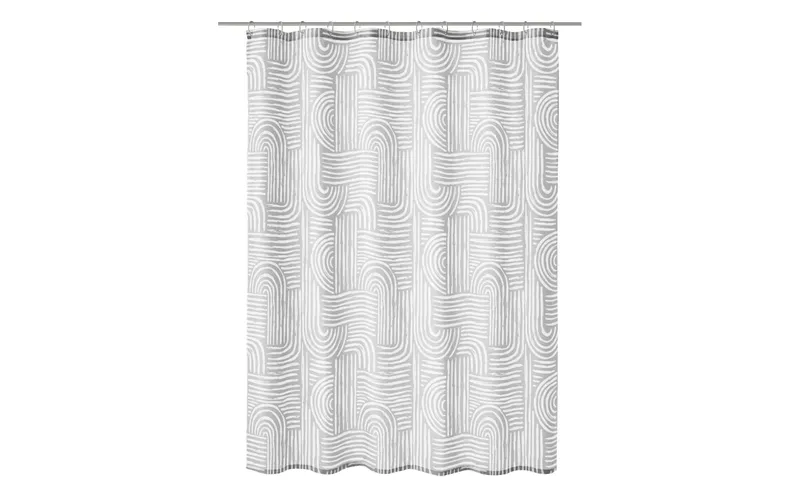 Kleine Wolke Duschvorhang Linja 180 x 200 cm, grigio