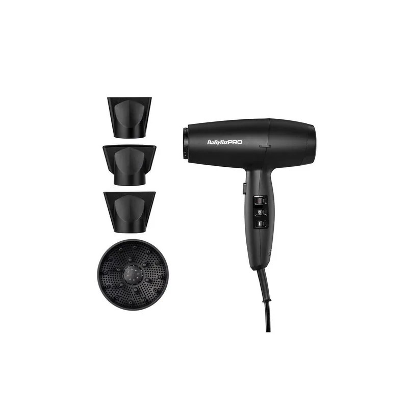 BabylissPRO Haartrockner Pro Lupia High Speed Schwarz