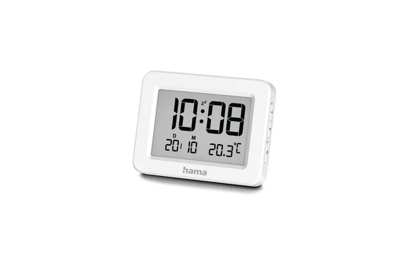 Hama Digitalwecker Kos white