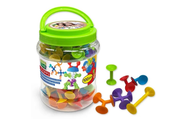 Totally Familienspiel Silikon Plopps Konstruktionsspielzeug